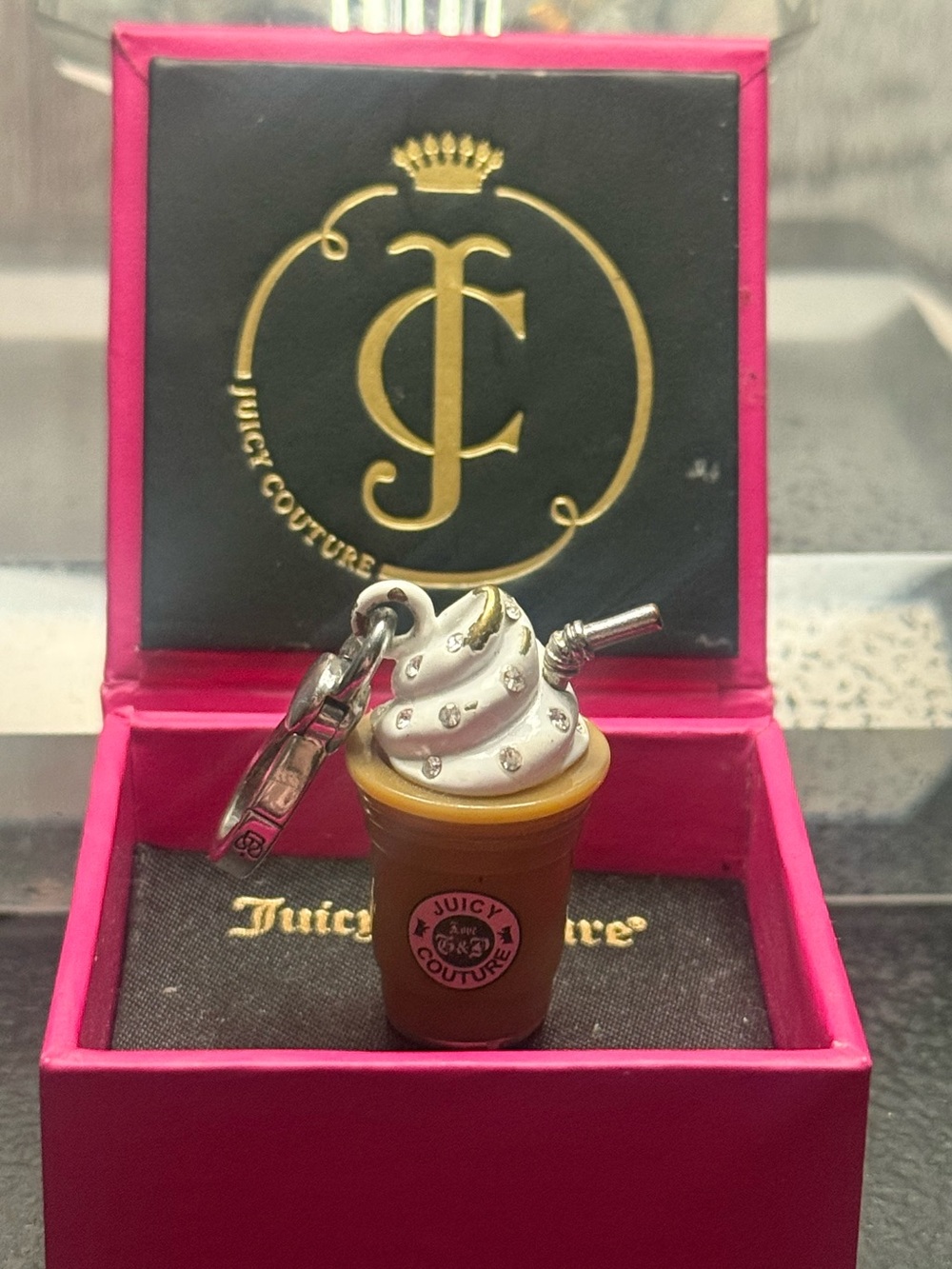 Juicy Couture Vintage Frappe Charm